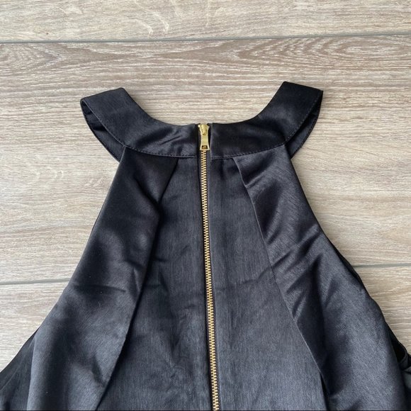 NWT NANETTE Lepore Satin Cold Shoulder Blouse - Picture 10 of 11